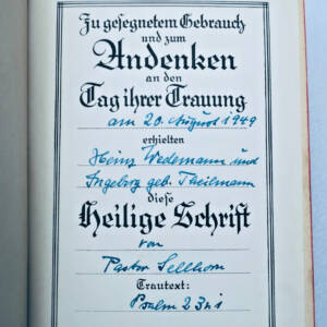 bibel Martin Luther Die Bibel oder die ganze heilige Schrift 1948