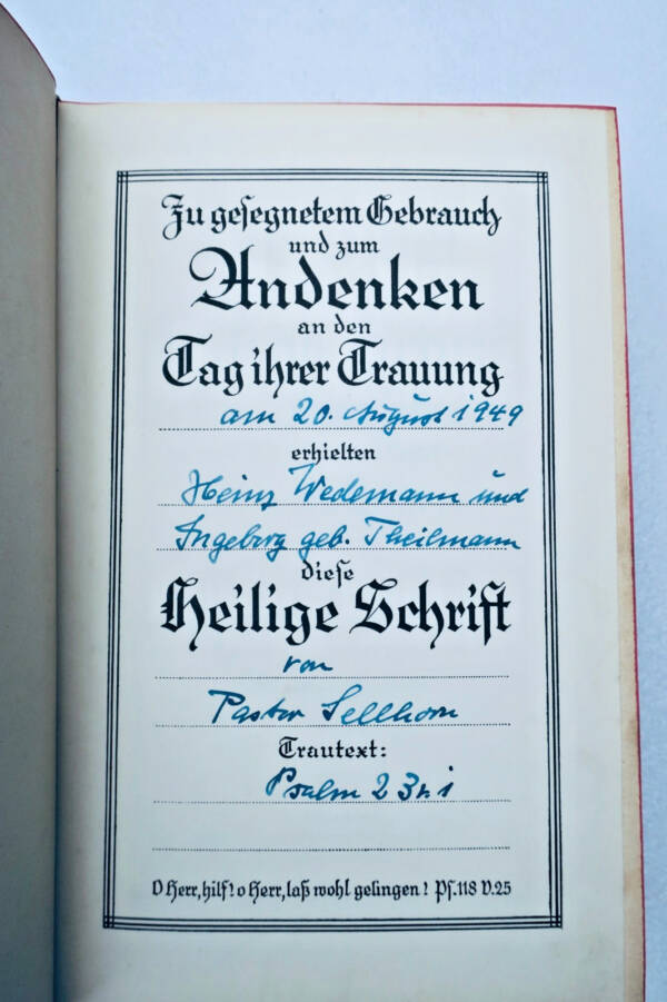 Luther’s German Bible in Deluxe Pocket Edition