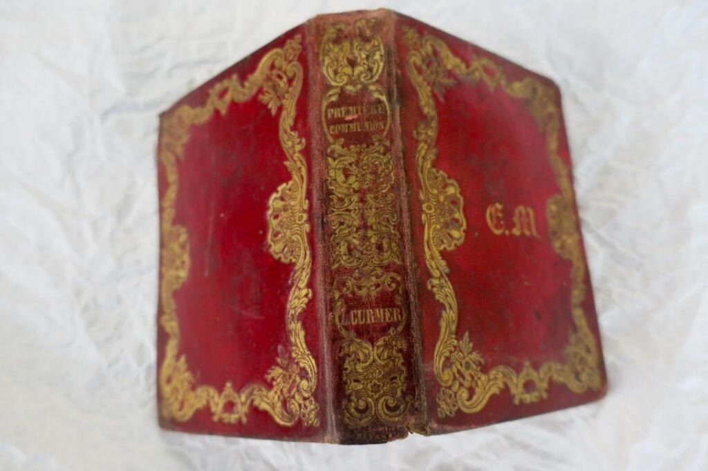 First Communion Curmer Leather Binding