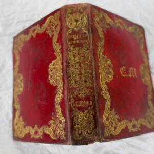 Curmer première communion reliure maroquin