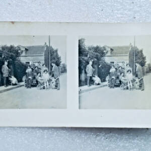 LE HAVRE Bléville 1927 photo stéréo