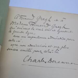 DERENNES (Charles). Perséphone + dédicace