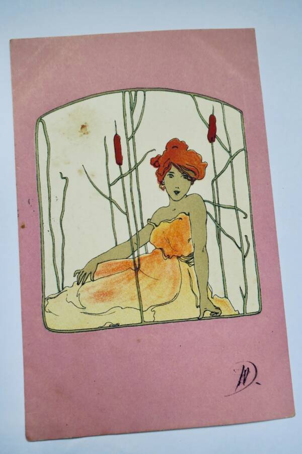Art nouveau jugendstil Moderne art Raphaël KIRCHNER