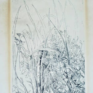 Claude Grobéty eau-forte 1972