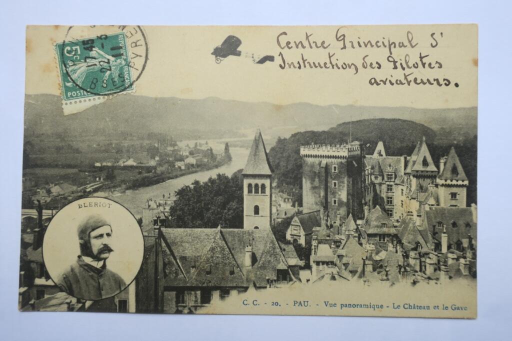 Panoramic view of Pau's castle