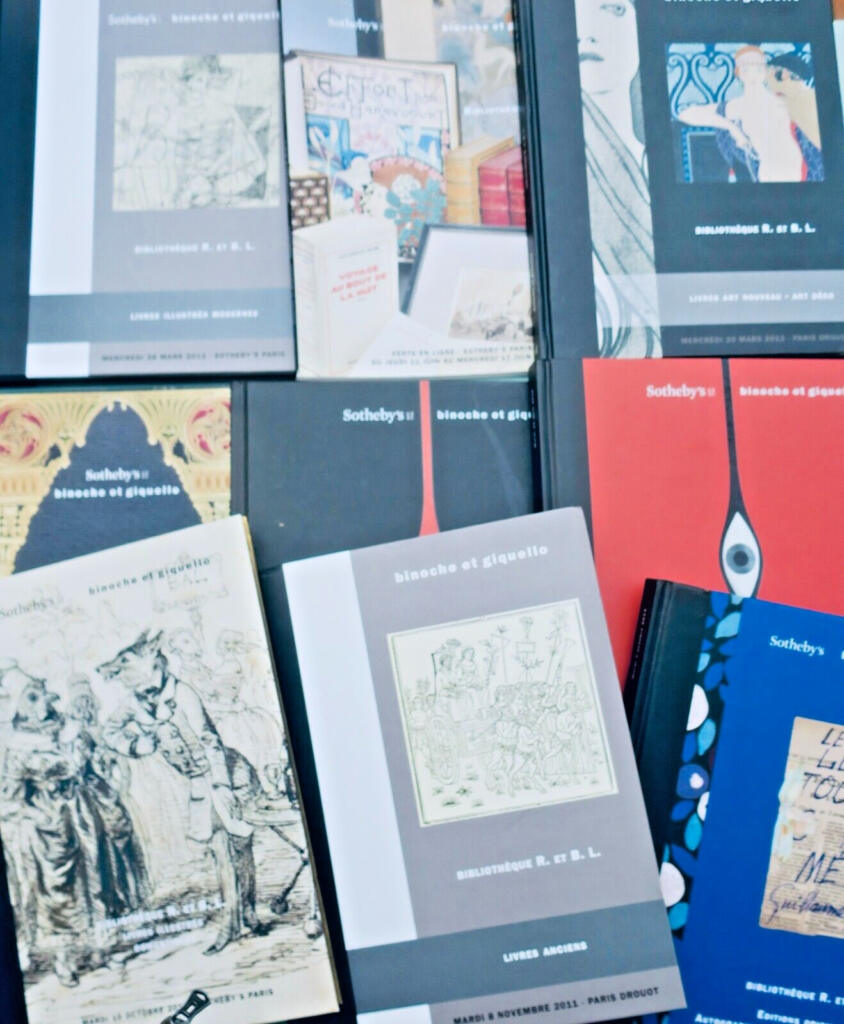 図書目録 R. et B. L. Giquello Sotheby's