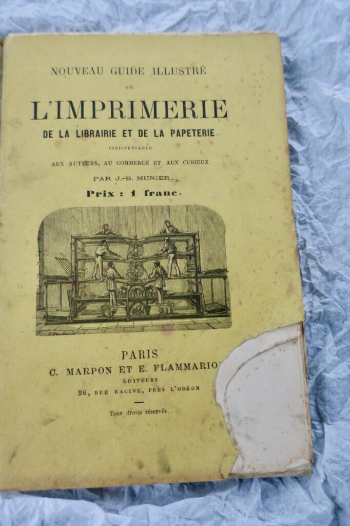 Imprimeur nouveau guide pratique illustré de l&rsquo;imprimerie