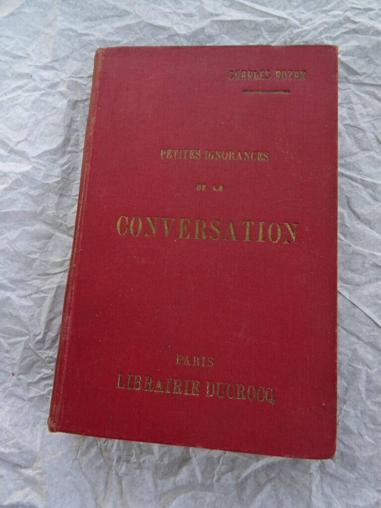 Social etiquette and conversational blunders