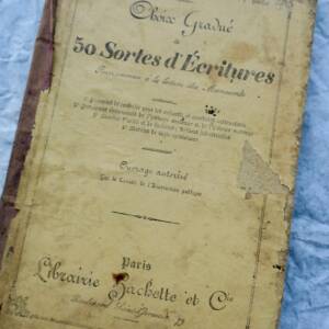 écriture CHOIX GRADUE DE 50 SORTES D'ECRITURES