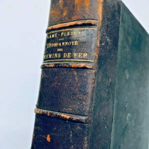 SNCF CODE ANNOTÉ DES CHEMINS DE FER EN EXPLOITANTS 1905