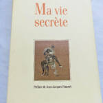 Erotique Anonyme Ma vie secrète - La Librairie Antique