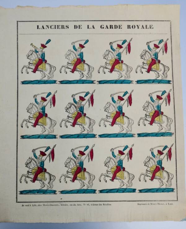 Royal Guard Lancers 33 x 38 cm