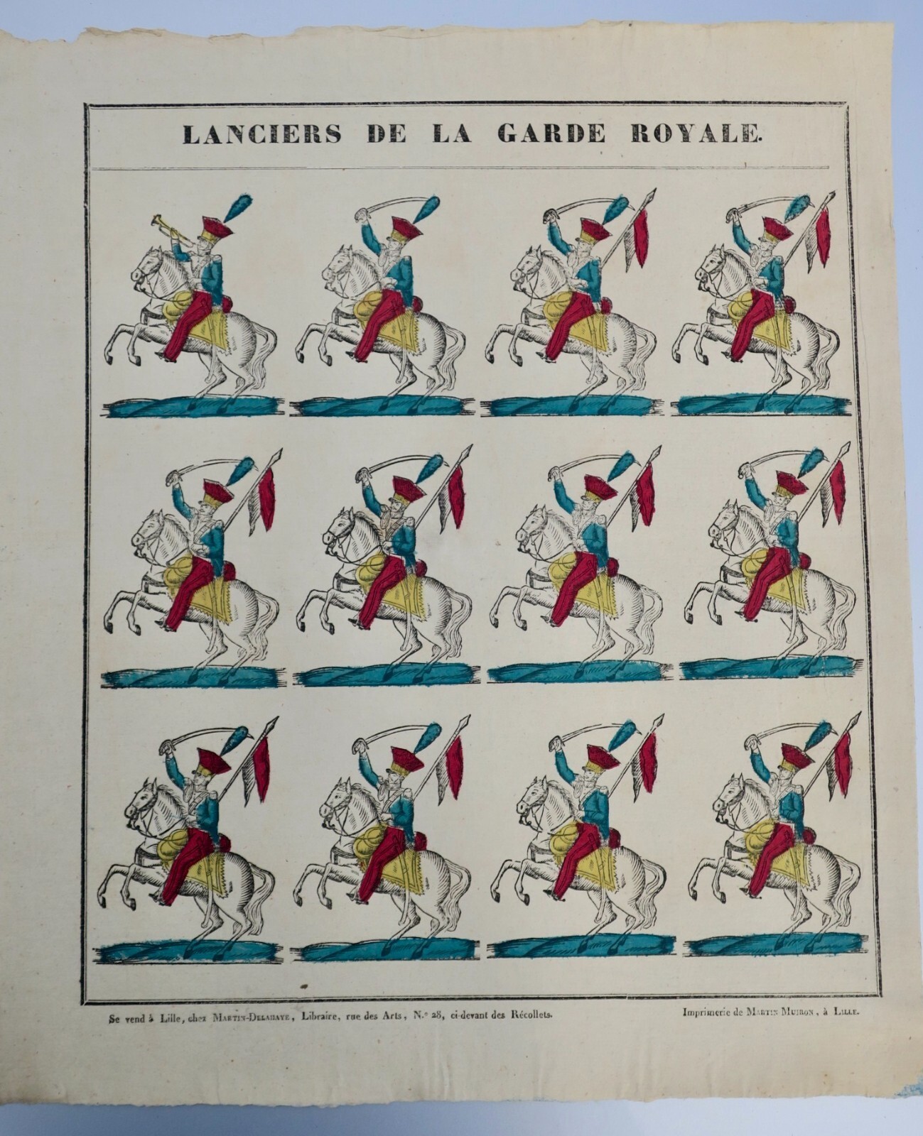 Royal Guard Lancers 33 x 38 cm – Image 5