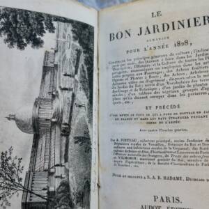 JARDIN bon jardinier. Almanach agricole pour l'année 1828