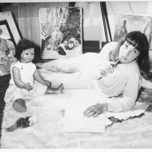 YVANA STELLA 5 photos argentiques 18 x 23 cm. Monaco