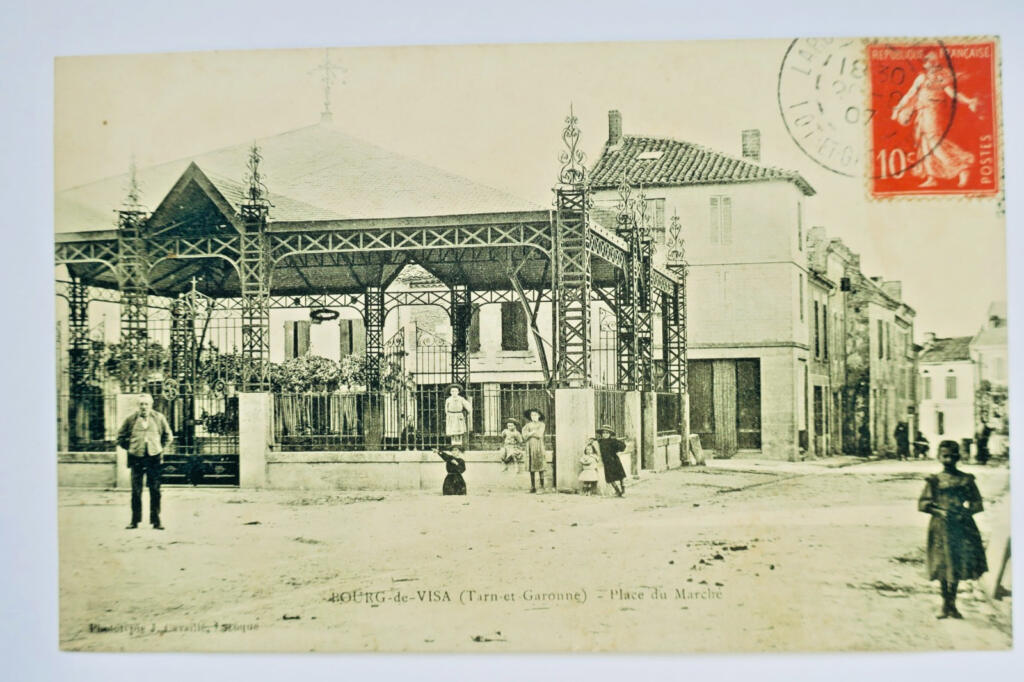 维萨市集广场 1907年