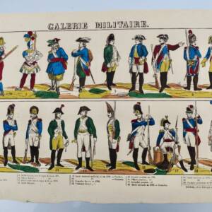 EPINAL cavalerie militaire 44 x 28 cm