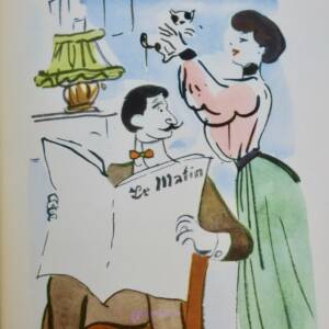 COURTELINE LES LINOTTES - LIEDS DE MONTMARTRE ill-Oberlé