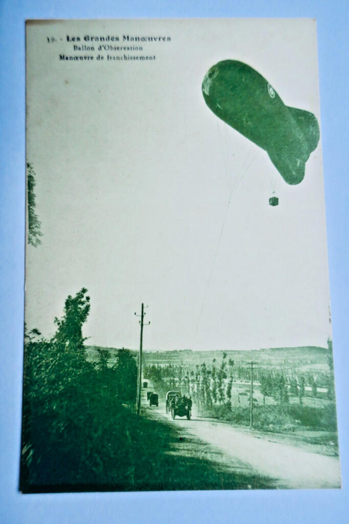 Observation Balloon Maneuvering Crossing
