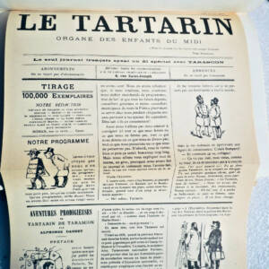 Daudet Tartarin de Tarascon Tartarin sur le Alpes- Port Tarascon