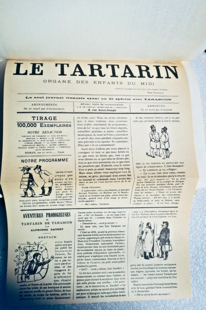 Daudet Tartarin de Tarascon Tartarin sur le Alpes- Port Tarascon