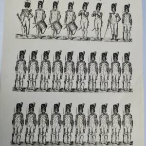 Napoléon GARDE IMPERIALE 34 x 43 cm