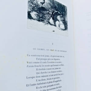 La Fontaine, Fables Notices par M. Poujoulat, ill-Foulquier 1875