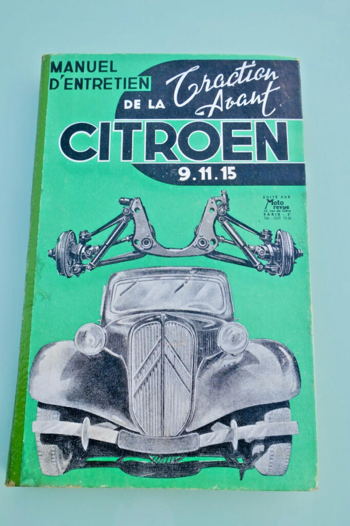 Vorderachsen-Wartungshandbuch Citroën 9, 11, 15