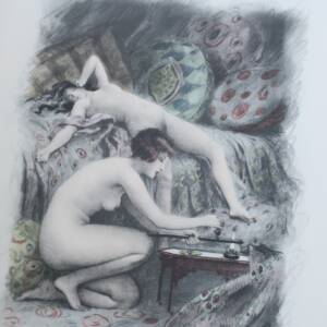 MARGUERITTE Victor LA GARÇONNE. Roman de moeurs. Illustr- Bécat