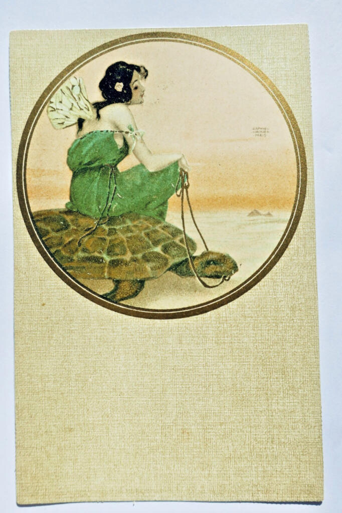 新艺术: 女人与海龟