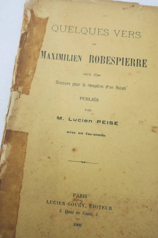 Ausgewählte Verse von Maximilien Robespierre