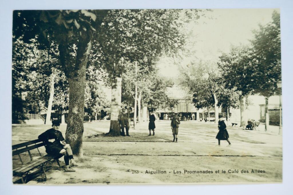 Erkundung von Alleen und Cafés