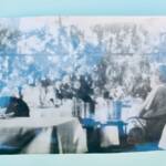 Onassis & Niarcos Vintage Photo 24 X 14.5 Cm