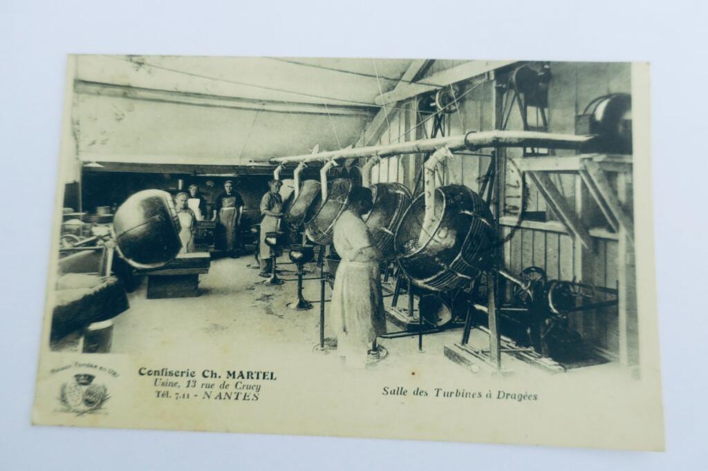 confiserie ch. Martel Salle de turbines à dragées