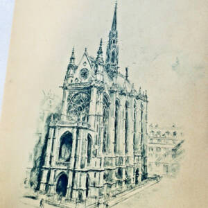 ROBIDA (A.) RENARD (G.).- La Sainte-Chapelle du Palais. Texte de G. Renard