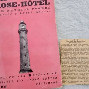 BRETON (André) FOURRÉ (Maurice) La Nuit du Rose-Hôtel