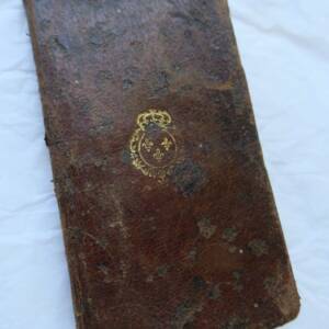 Mini Calendrier de la Cour, Tiré des éphémérides 1769 56 x 107 mm.