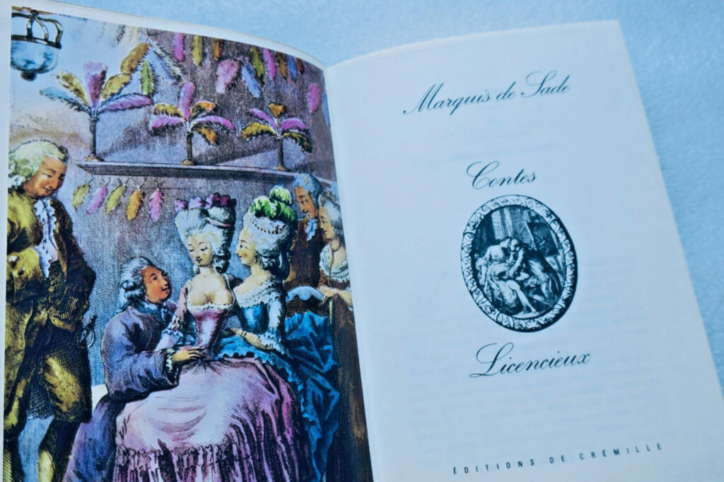 SADE (Marquis de) Contes licencieux