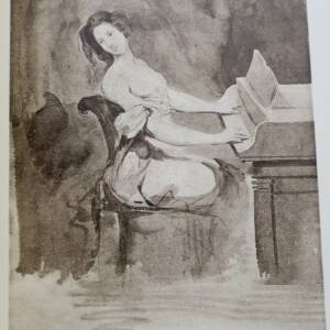 BAUDELAIRE La Vie et l'oeuvre d'Eugène Delacroix***sur vélin KIEFFER