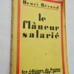 BERAUD HENRI LE FLANEUR SALARIE