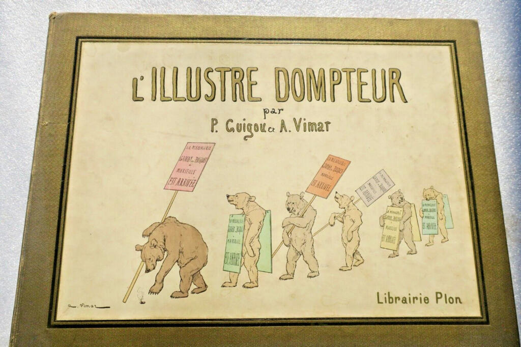 Illustriertes Buch über einen berühmten Dompteur