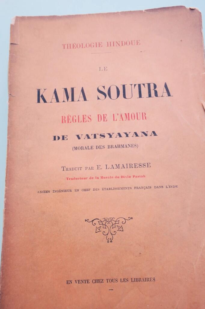 Kama Soutra, règles de l’amour de Vatsyayana morale de l’amour