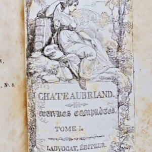 Chateaubriand Oeuvres Complètes Ladvocat 1826 EO