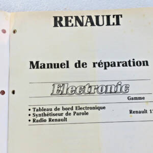 Renault Electronic 1 Renault 11 1983