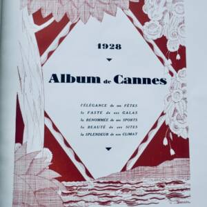 Álbum De Cannes 1928 Guiglion