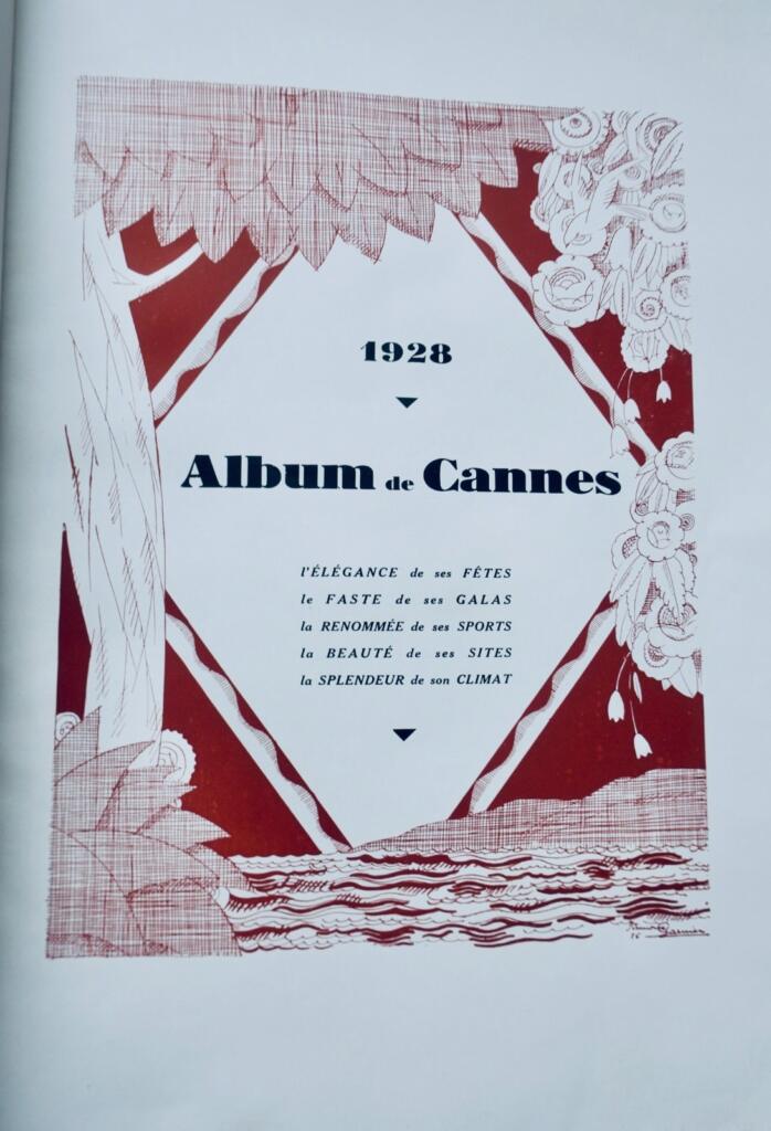 Rare 1928 Cannes Album