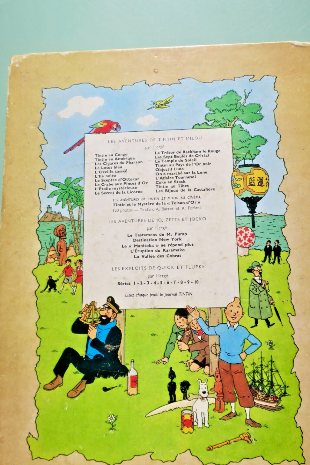 HERGE Les Aventures de Tintin. On a marché sur la Lune