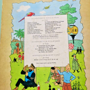 HERGE Les Aventures de Tintin. On a marché sur la Lune