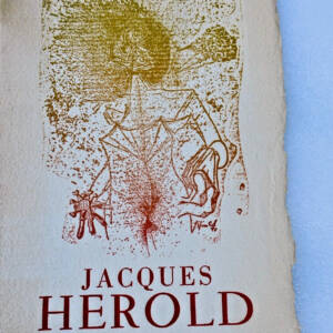 Surrealist Breton André, Jacques Hérold. Jacques Hérold Art Notebooks 1947