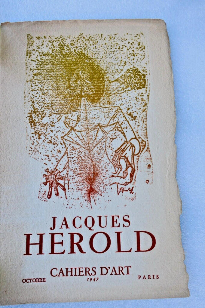 Art notebook from Jacques Hérold